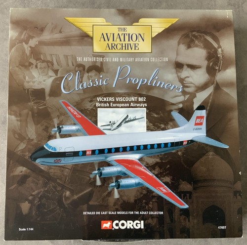 Corgi vickers viscount 802 - vickers, bea