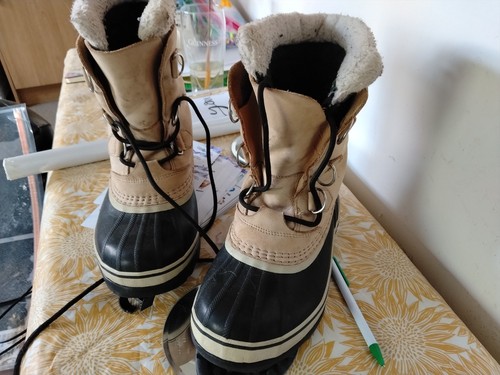 Sorel work boots excellent - boots, 3.5