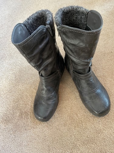 Womens grey pavers mid calf - pavers,