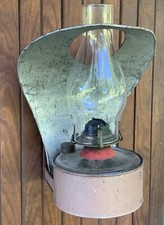 Antique Kerosene Wall Lantern