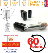 Car wheel tuner nuts Honda