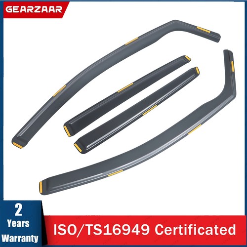 4pcs wind deflectors tinted - wind,
