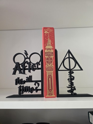 Harry potter bookend - bookend, 3d