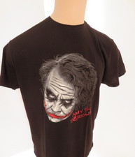 Joker Why so serious t shirt Large new