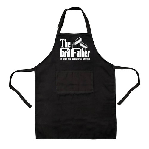 The grillfather apron - grillfather, funny
