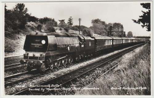 Railway postcard mn - railway,