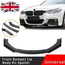 Carbon Front Bumper Lip Spoiler For BMW 3 Series E90 E91 E92 E93 E30 E46 E60 F30