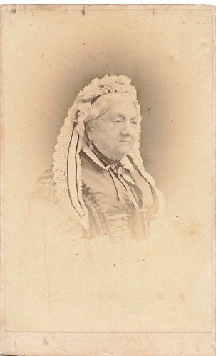 Old woman head dress studio - old,
