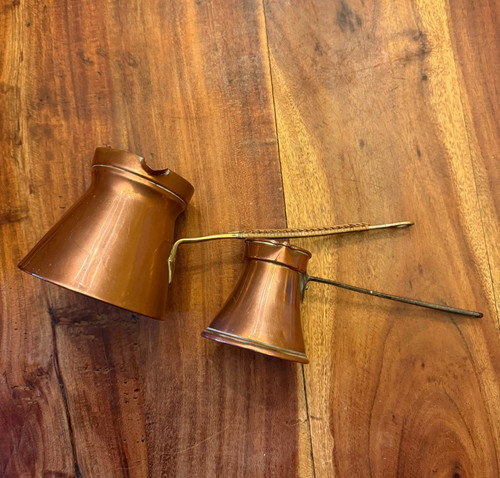 Vintage set copper - of,