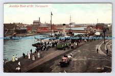 R777042 London Boat at Gt Yarmouth Valentine Series 1909