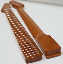 Roasted Maple Guitar Neck, Maple Fretboard, Clear Gloss, Square Heel