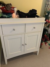 M&S Hastings Changing Table Ivory