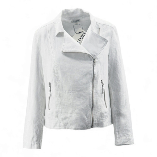 Jaeger pure linen biker - jaeger,