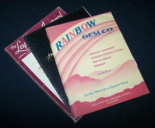 Lapidary Catalog lot of 3