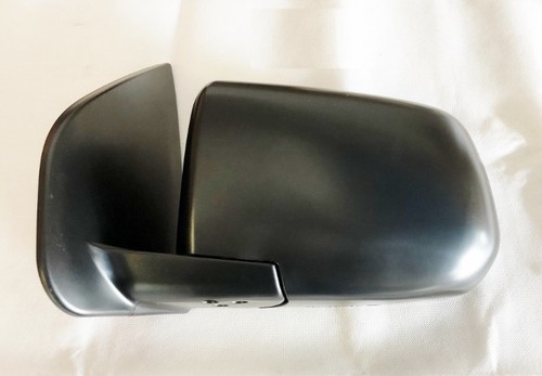 Door mirror black - manual, l/h