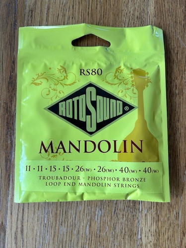 Rotosound mandolin strings - rotosound,