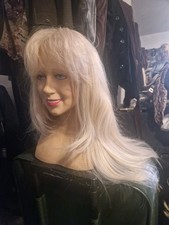 LONG PALE BLONDE WIG