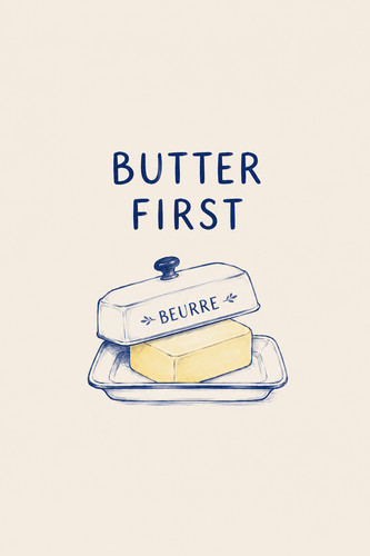 Butter first kitchen french - first,