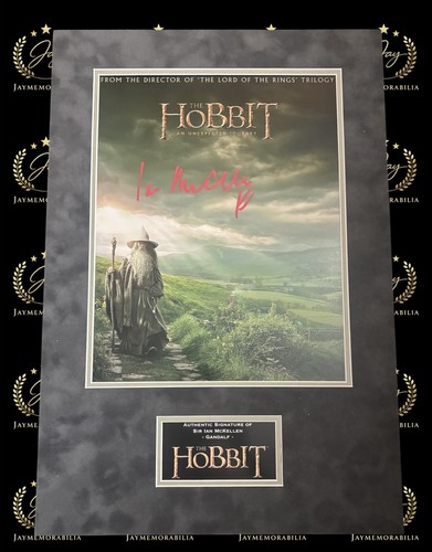 Signed sir ian mckellen - sir,