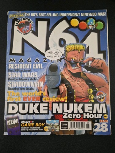 N64 magazine issue - magazine, 28