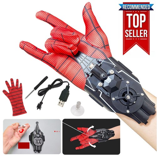 Kids spiderman web shooter toy - web,
