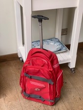 HBC Hudson Bay Company wheeled travel backpack Canada Olympics