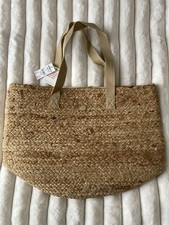 Large Beach Bag Roxy 100% Jute