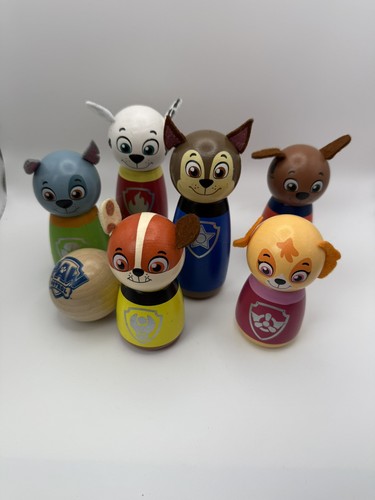 Paw patrol skittles wooden - paw,