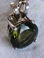 2CT Moldavite Necklace