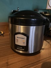 Silver crest 1L Electric Rice Cooker With Tray Insert