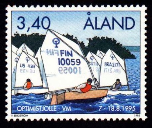 Aland 1995 optimist world - aland,