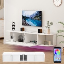 180CM LED Floating TV Stand Cabinet Wall Mounted TV Unit Entertainment for 65"