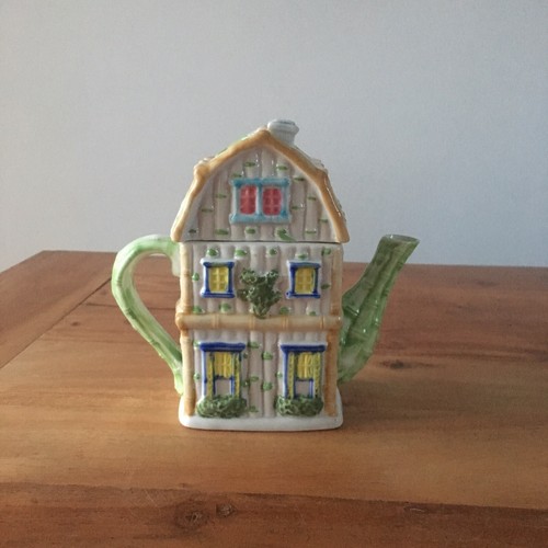 Quirky house shaped teapot - shaped,