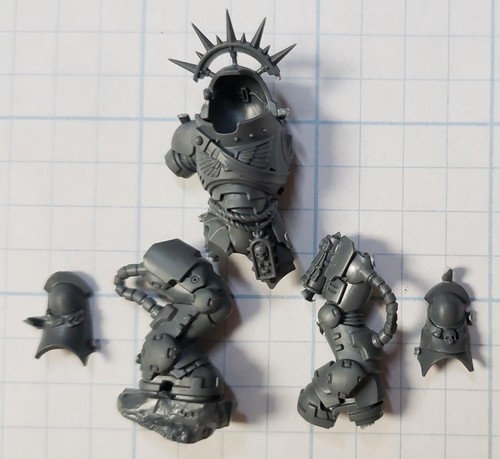 40k space marine - bits, captain