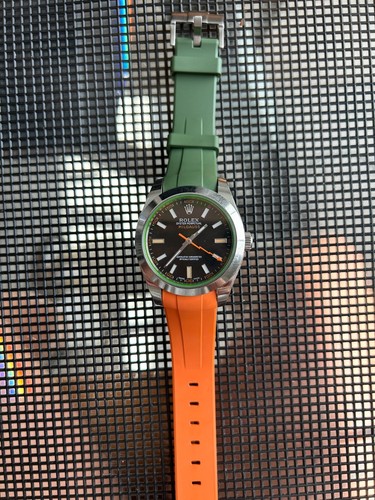 20mm green orange - 20mm, vulcanized