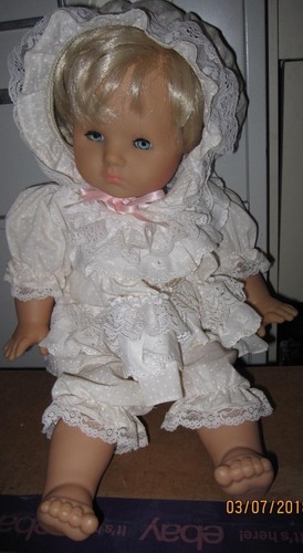 Rare zapf doll signed brigitte - doll,