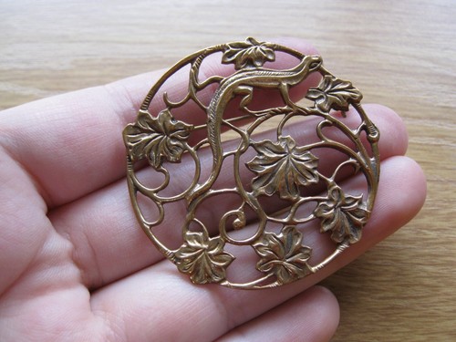 Vintage copper tone - vintage, art