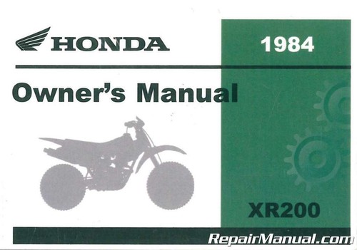 1984 honda xr200 - 1984,
