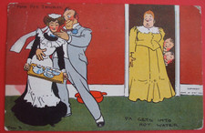 TOM BROWNE Comic Postcard POOR