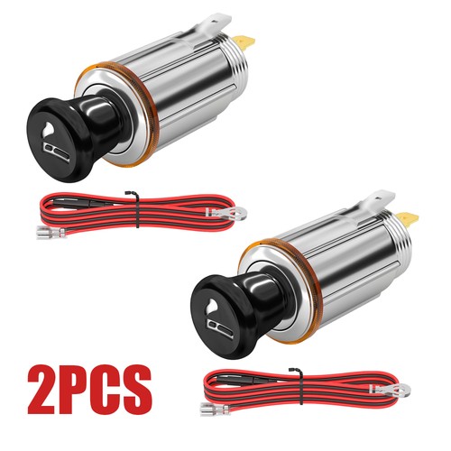 12v car cigarette - 2x,