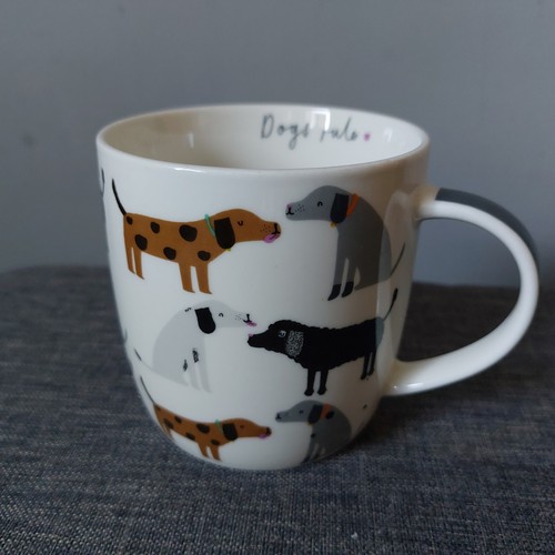 Dogs rule mug sainsburys home - dogs,