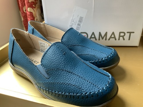 Damart women blue leather - women’s,