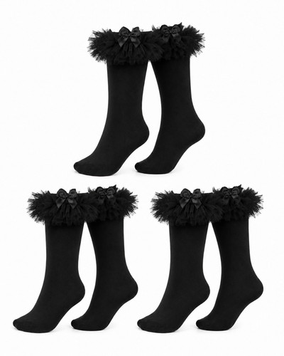 Girls knee high - high, socks