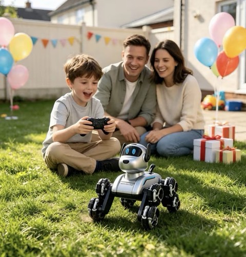 Remote control robot dog - dog, toy