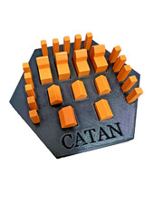 Catan player pieces holder x 6
