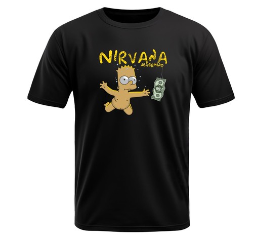 Nirvana nevermind black - nirvana,