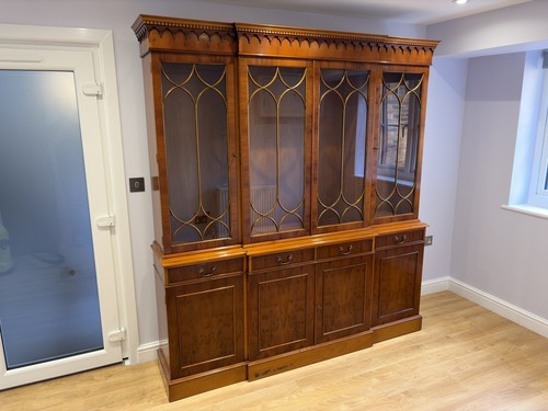 Vintage solid yew - vintage, display