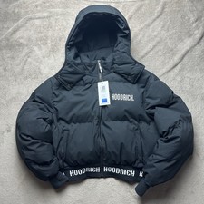 Hoodrich Black Plain Puffer