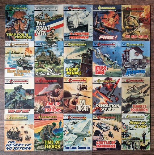 Commando comics job - comics,