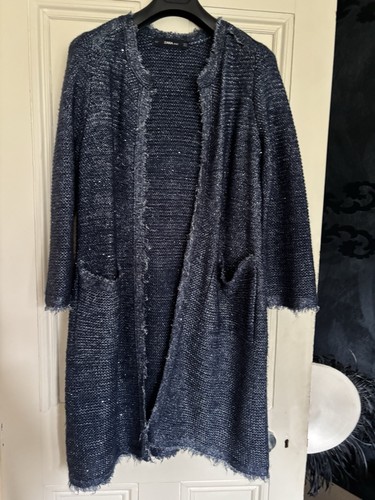 Zara knitted dress coat - , with